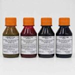 embalagem de 100 ml da tinta para sublimação