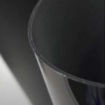 Filme de recorte alto-relevo 3D com 1,5 mm de espessura preto