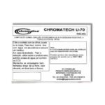rótulo da emulsão Chromaline Chroma Tech U-70