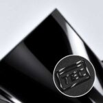 filme de recorte alto relevo 3D gloss preto
