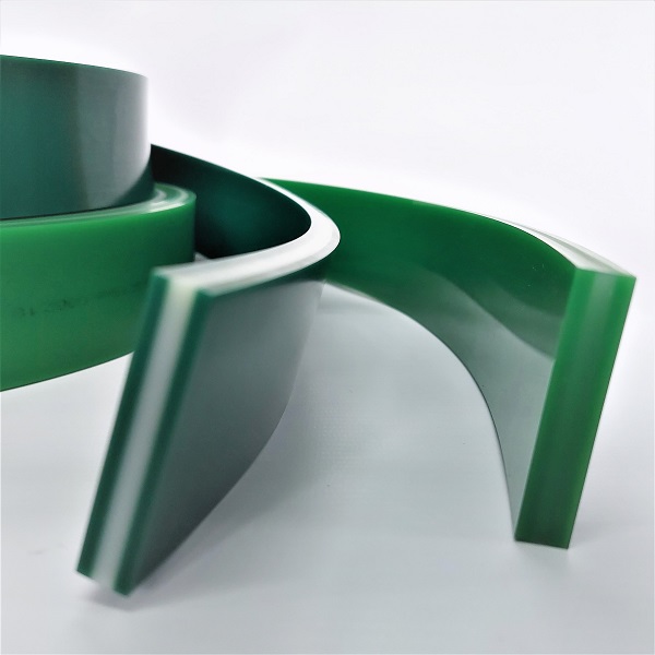 Tiras de pu tripla dureza para rodo com perfil reto