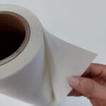 rolo do filme de impressão subli block visto de perto