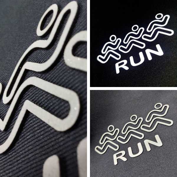 3 aplicações do filme de recorte 3D 0,9mm alto relevo prata com borda preta