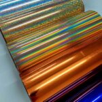 rolos de Fita hot stamping para placas automotivas personalizadas