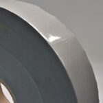 Detalhe da fita refletiva termocolante