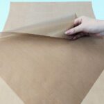 detalhe do Teflon para sublimação ou manta para sublimação na cor marrom