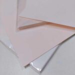 folhas do Papel para sublimação Fast Dry fundo rosa
