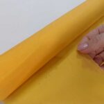 detalhe rolo de poliéster para serigrafia semi aberto