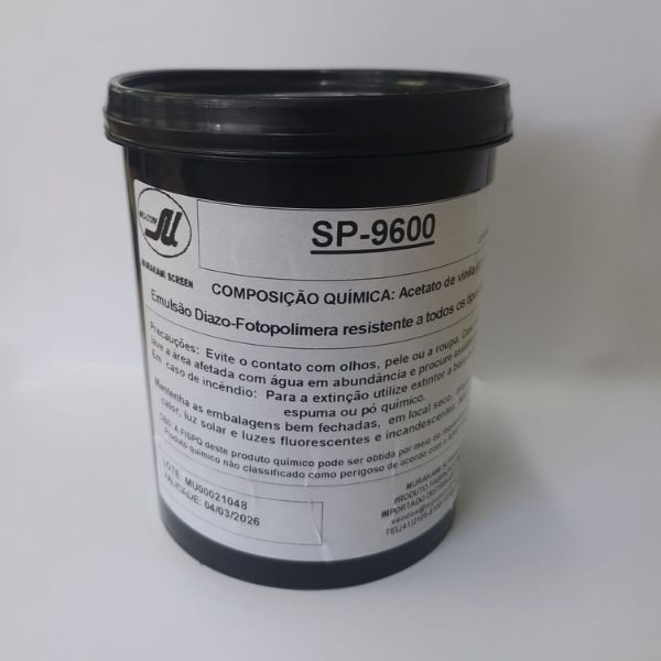 frasco da emulsão para serigrafia universal SP-9600