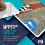 vinil para laminação de piso aplicado sobre adesivo